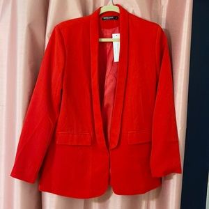 Red blazer new with tags